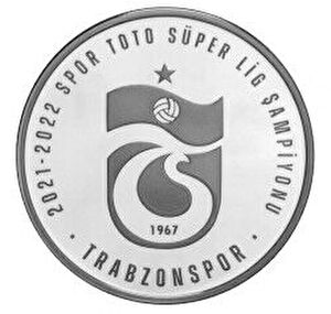 AgaKulche Trabzonspor Süperlig Gümüş Sikke Coin
