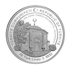 AgaKulche Gül Baba Gümüş Sikke Coin