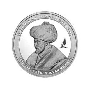 AgaKulche Fatih Sultan Mehmet 2022 1 Ons 31.10 Gram Gümüş Sikke Coin