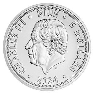 2 Ounce Czech Lion 2024 Silver Coin (999.0)