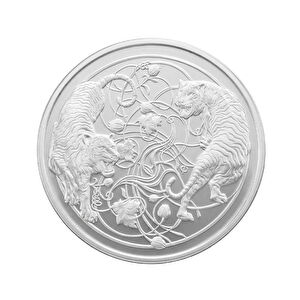 AgaKulche Kaplan Gümüş Sikke Coin