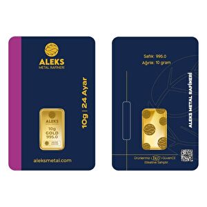 AgaKulche 10 gr 24 Carat AMR Gold Bar with 60 Days Delivery