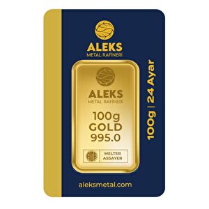 AgaKulche 100 gr 24 Carat AMR Gold Bar with 60 Days Delivery