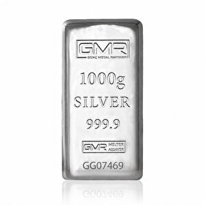 AgaKulche 1000 Gram 999.9 Carat GMR Silver Bar with 15 Days Delivery