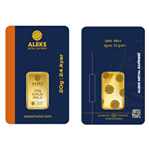 AgaKulche 20 gr 24 Carat AMR Gold Bar with 90 Days Delivery