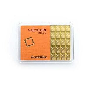 AgaKulche 20 x 1 gr 999.9 24 Ayar Valcambi Combibar Külçe Altın
