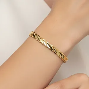 AgaKulche 3 Piece Burma 30 Gram 22 Carat Gold Bracelet
