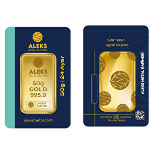 AgaKulche 50 gr 24 Carat AMR Gold Bar with 60 Days Delivery