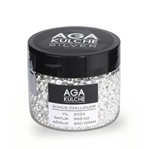 AgaKulche 500 gr 15 Gün Gelecek Teslimatlı Granül Gümüş