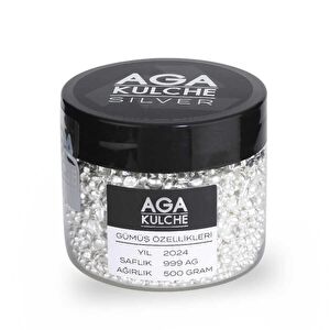 AgaKulche 500 gr 30 Gün Gelecek Teslimatlı Granül Gümüş