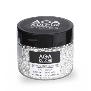 AgaKulche 500 gr 999.0 Granül Gümüş