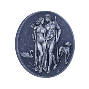 AgaKulche Aphrodite and Adonis Silver Coin