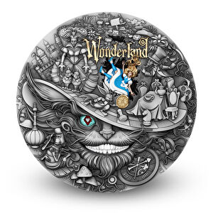 AgaKulche Alice Harikalar Diyarı Gümüş Sikke Coin