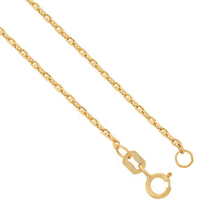 AgaKulche Bismark 14k 1.25 1.35g Gold Chain Necklace