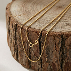 AgaKulche Box 14 Carat 1.00 1.10 gr Gold Chain Necklace