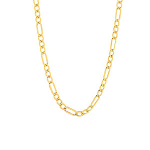 AgaKulche Figaro 14 Carat 2.10 2.20 gr Gold Chain Necklace