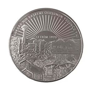 AgaKulche Ankara'nın Başkent Oluşunun 100. Yılı Gümüş Sikke Coin