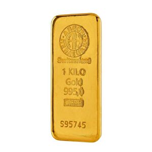 AgaKulche 1 Kilogram 24 Ayar 995 Argor Heraeus Külçe Altın