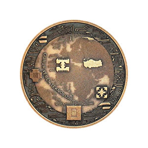 AgaKulche Aselsan 50th Anniversary Bronze Coin