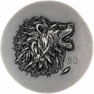 AgaKulche Lion Silver Coin