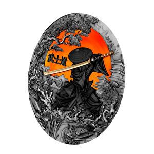 AgaKulche Bushido Warrior Silver Coin