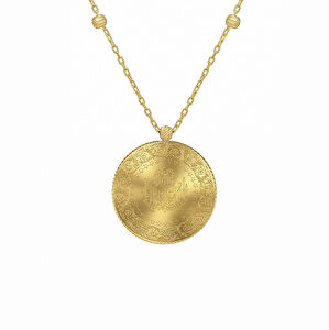 AgaKulche Quarter Gold Necklace