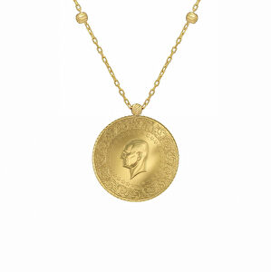 AgaKulche Quarter Gold Necklace