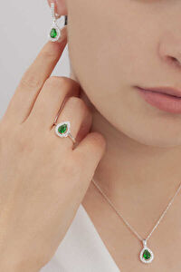 AgaKulche Drop Model Set Green S4-KY (925)