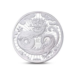 AgaKulche Dragon Silver Coin