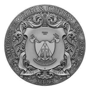 AgaKulche Girl Cupid Silver Coin