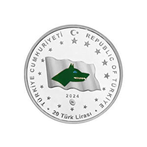 AgaKulche Göktürk İmparatorluğu Gümüş Sikke Coin