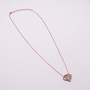 AgaKulche Silver Diamond Ghost Necklace
