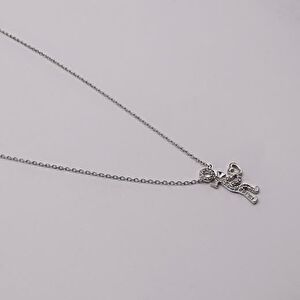 AgaKulche Silver Love Man Ghost Necklace