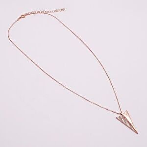 AgaKulche Silver Triangle Ghost Necklace