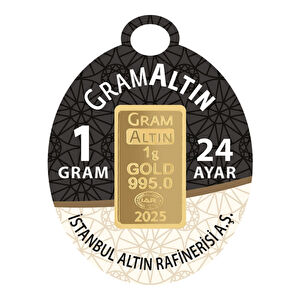 AgaKulche 1 gr 995 24 Ayar İAR Külçe Altın