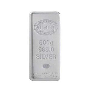 AgaKulche 500 gr 999.0 İAR Külçe Gümüş