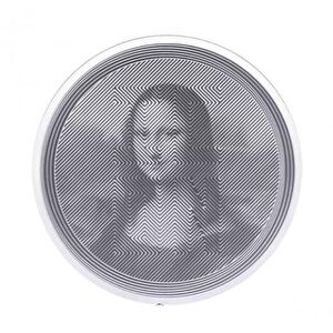 AgaKulche Icon Mona Lisa 2021 G&uuml;m&uuml;ş Sikke Coin