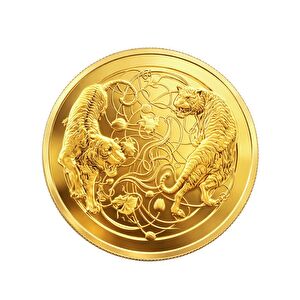 AgaKulche Tiger 1 Ounce 31.10 gr Coin (999.9) 60 Days Future Delivery 