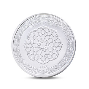AgaKulche Kaplan Fig&uuml;rl&uuml; G&uuml;m&uuml;ş Sikke Coin