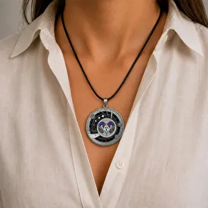 AgaKulche Koç Burcu Gümüş Sikke Coin Kolye
