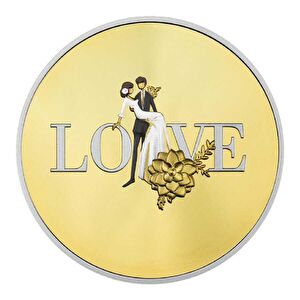 AgaKulche Love Wedding 2024 17.5 gr Gümüş Sikke Coin