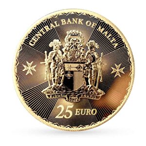 AgaKulche Maltese Cross 1/4 Ounce Gold Coin