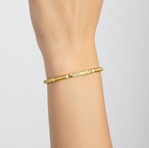 AgaKulche Good News Crystal 10 gr 22 Carat Bracelet Gold with 45 Days Futur