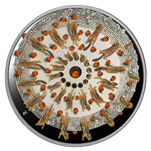 AgaKulche Sincap Dansı Gümüş Sikke Coin