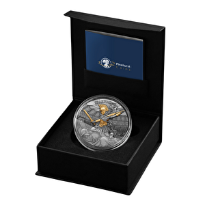 AgaKulche Spartacus Warrior Gold Plated Silver Coin
