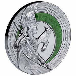 AgaKulche Goddess Athena Silver Coin