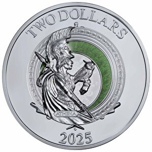 AgaKulche Goddess Athena Silver Coin
