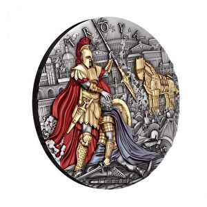 AgaKulche Troy Silver Coin