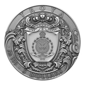 AgaKulche Troy Silver Coin