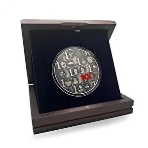 AgaKulche T&uuml;rkiye Y&uuml;zyılı Okside G&uuml;m&uuml;ş Sikke Coin